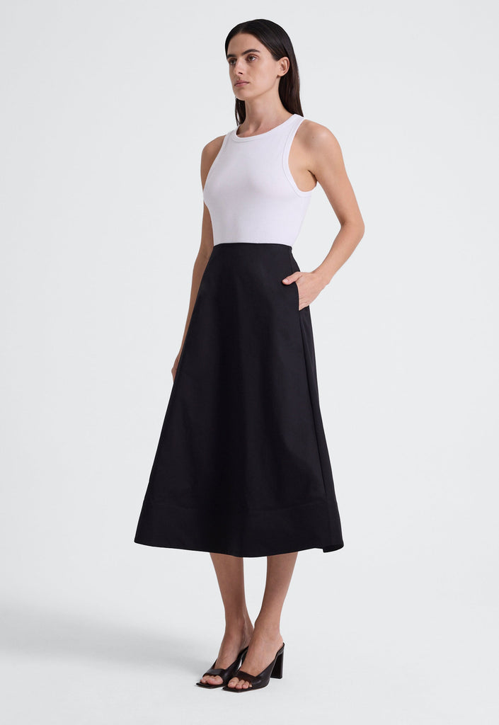 Jac+Jack Skirts Note Skirt - Black