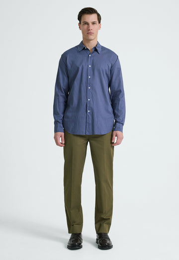 Jac+Jack Shirts Folded Collar Shirt - Piper