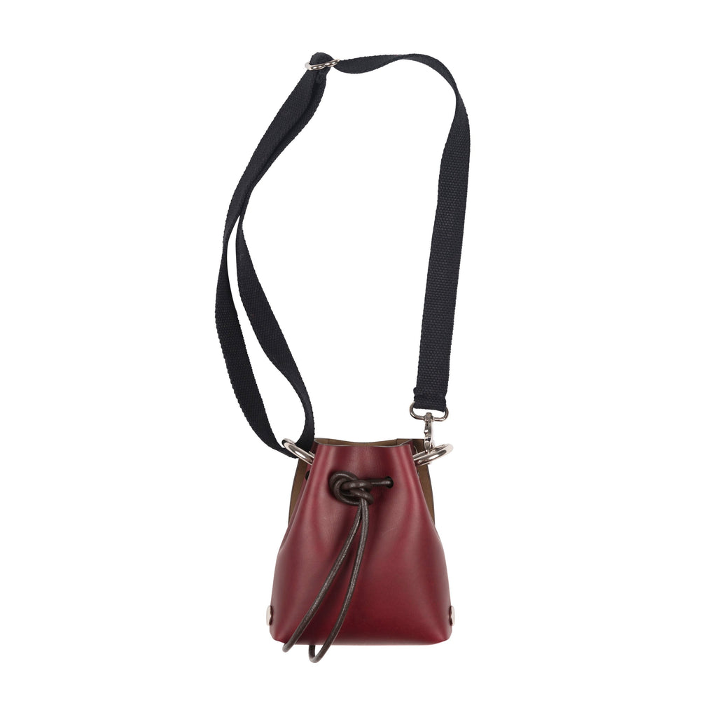 Leather Mini Bucket Bag Katya Komarova