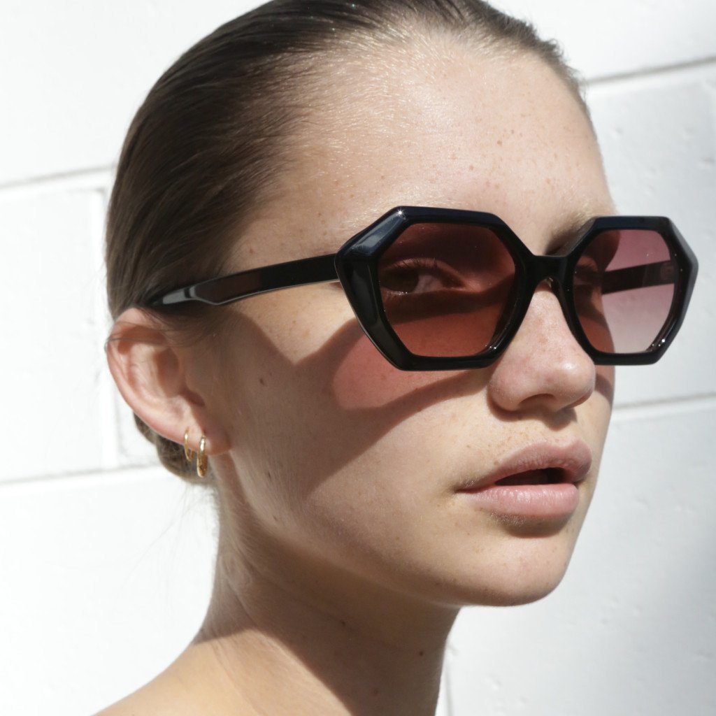 SNARE Bio-Acetate Gloss Black | Rose Gradient Vital Lens